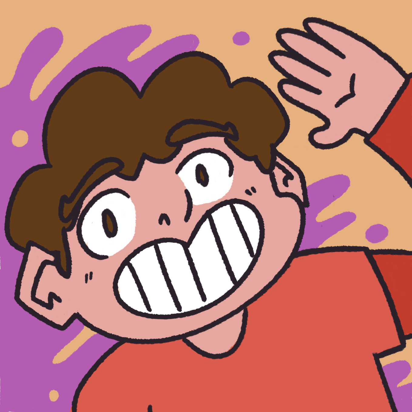 It's Mothman waving hi!